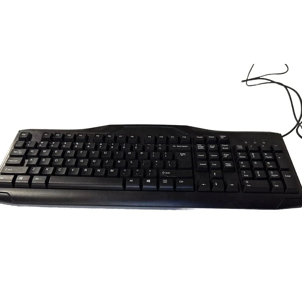 iMicro KB-819EB Wired Keyboard, Tested Works, Computer,‎ Electronics, Typing